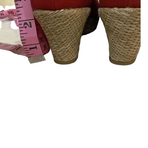 Merona Wenda Shoes Women's Size 8.5 Espadrilles Open Toe Slip On Platform Heels - Picture 8 of 11